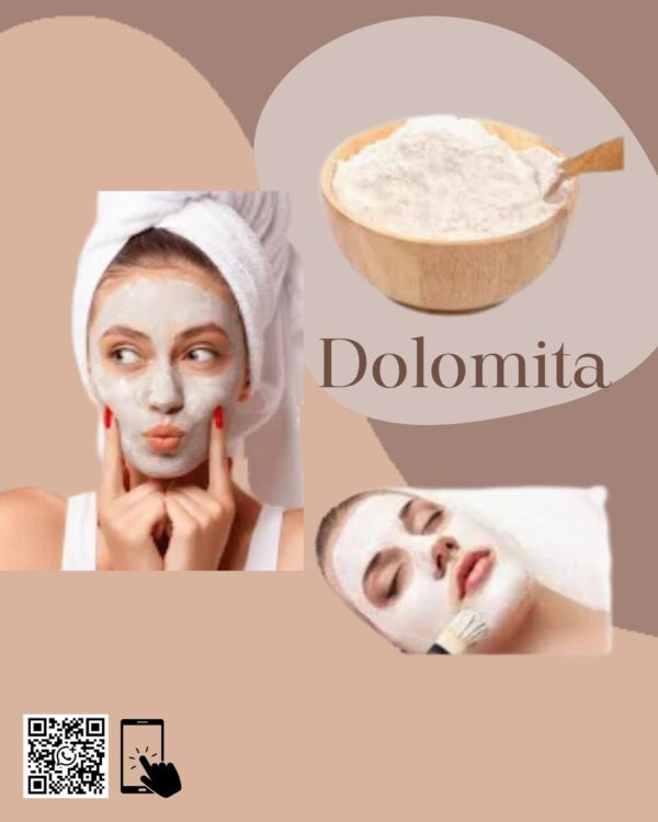Dolomita em Pó Corporal e Facial Clareador 100% Natural